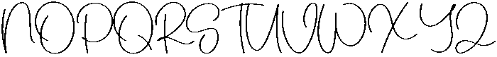 Mango Regular otf (400) Font UPPERCASE