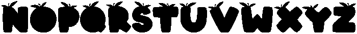 Mango Regular otf (400) Font LOWERCASE
