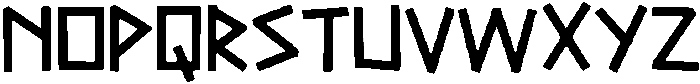 Mango Snack Regular otf (400) Font UPPERCASE