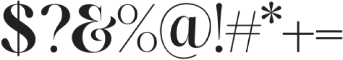 Mango Vintage otf (400) Font OTHER CHARS