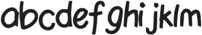 Mango ttf (400) Font LOWERCASE