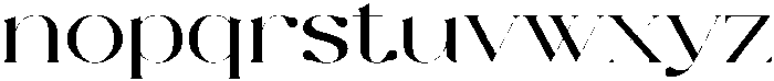 Mangone Regular otf (400) Font LOWERCASE