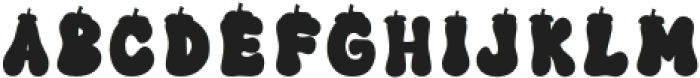 Mangosteen Regular otf (400) Font LOWERCASE