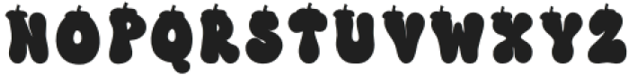 Mangosteen Regular otf (400) Font LOWERCASE