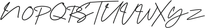 Mangosteen Signature Regular otf (400) Font UPPERCASE