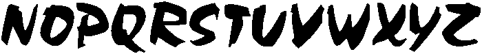 Mangrove Regular otf (400) Font UPPERCASE