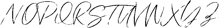 Manhattan Regular otf (400) Font UPPERCASE