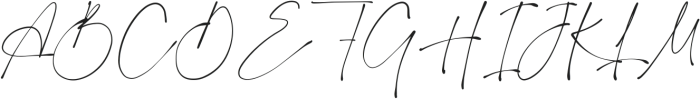 Manhattan Signature otf (400) Font UPPERCASE