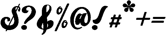 Manhattan otf (400) Font OTHER CHARS