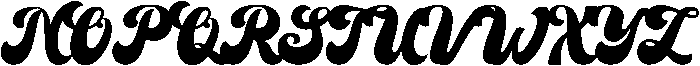 Manhattan otf (400) Font UPPERCASE