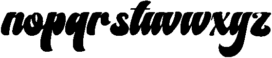 Manhattan otf (400) Font LOWERCASE