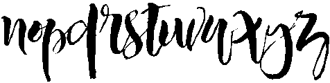 Manhattan otf (400) Font LOWERCASE