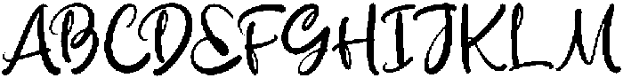 Manhika Neddac otf (400) Font UPPERCASE
