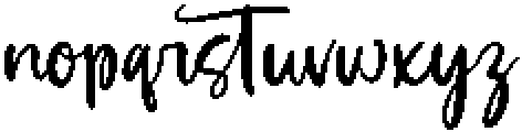 Manhika Neddac otf (400) Font LOWERCASE