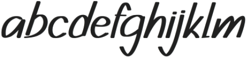 Manhora Regular otf (400) Font LOWERCASE