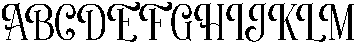 Manierlich-Regular otf (400) Font UPPERCASE