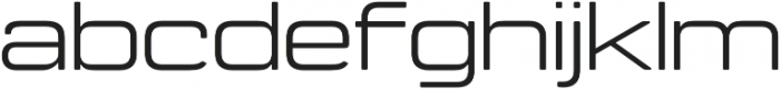 Manifold Extended CF otf (400) Font LOWERCASE