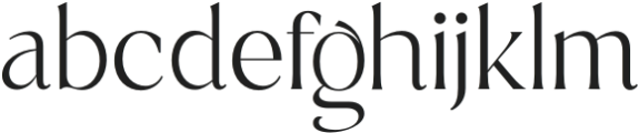 Manila Light otf (300) Font LOWERCASE