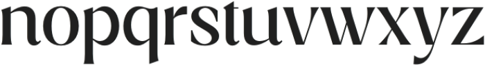 Manila Medium otf (500) Font LOWERCASE