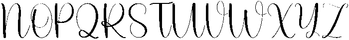 Manila Regular otf (400) Font UPPERCASE