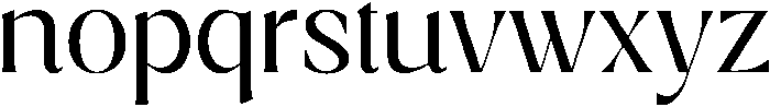 Manila-Regular otf (400) Font LOWERCASE