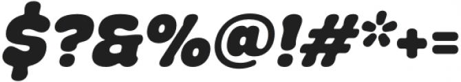 Manju Black Oblique otf (900) Font OTHER CHARS