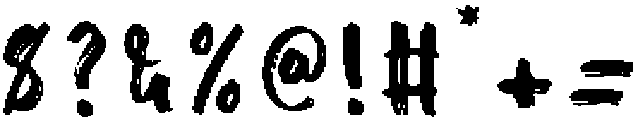 Manlight Sectarin otf (300) Font OTHER CHARS