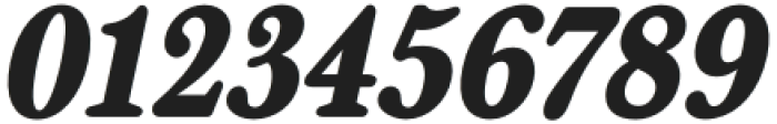 Manofik Bold Italic otf (700) Font OTHER CHARS