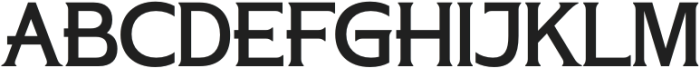 Manork Calme otf (400) Font UPPERCASE