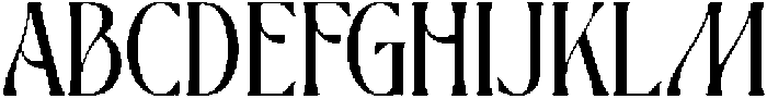 Manotter otf (400) Font UPPERCASE