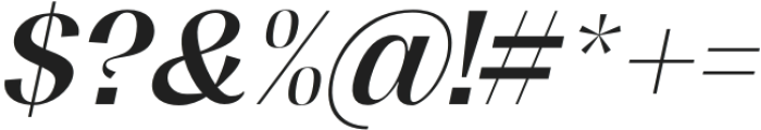 Mansel Medium Italic otf (500) Font OTHER CHARS