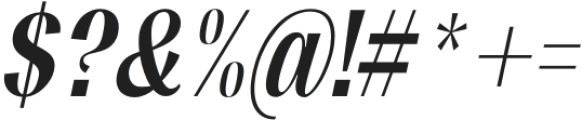 Mansel SemiBold Condensed Italic otf (600) Font OTHER CHARS