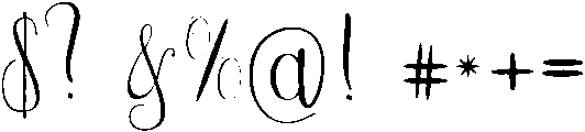 Mantan otf (400) Font OTHER CHARS