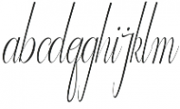 Mantan script otf (400) Font LOWERCASE