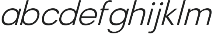 Mantey Extra Light Italic otf (200) Font LOWERCASE