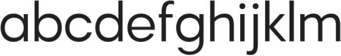 Mantey Regular otf (400) Font LOWERCASE