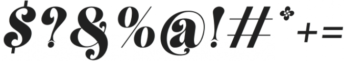 Manthan One Italic Regular otf (400) Font OTHER CHARS