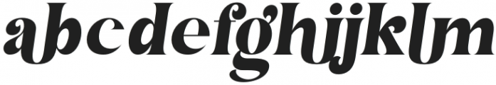 Manthan Two Italic Regular otf (400) Font LOWERCASE