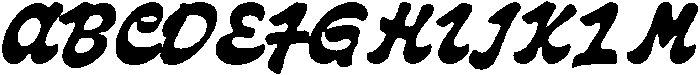 Mantik Script Regular otf (400) Font UPPERCASE