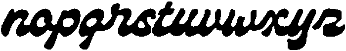 Mantik Script Regular otf (400) Font LOWERCASE