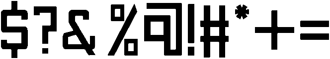 Manurewah otf (400) Font OTHER CHARS