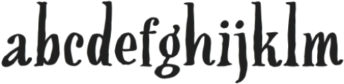 Manuscript-Bold otf (700) Font LOWERCASE