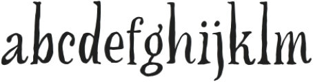 Manuscript-Regular otf (400) Font LOWERCASE