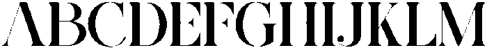 Maonest otf (400) Font UPPERCASE