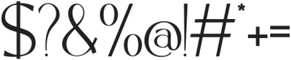 Maove-Regular otf (400) Font OTHER CHARS