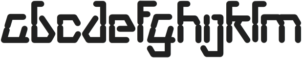 Maoxiew Regular otf (400) Font LOWERCASE