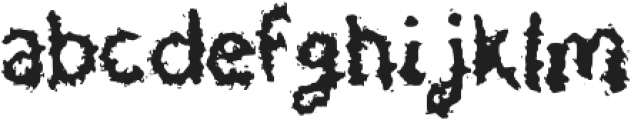Maple Regular otf (400) Font LOWERCASE