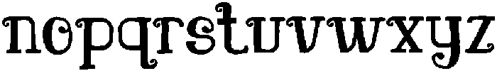 Maple Wind otf (400) Font LOWERCASE