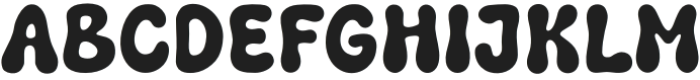 Mapus Regular otf (400) Font UPPERCASE