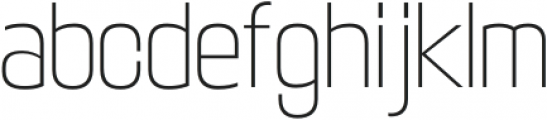 Maqui Extralight otf (200) Font LOWERCASE